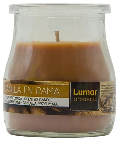 Аромасвеча LUMAR в стакане 100 г  Корица (Canela en Rama) 900455
