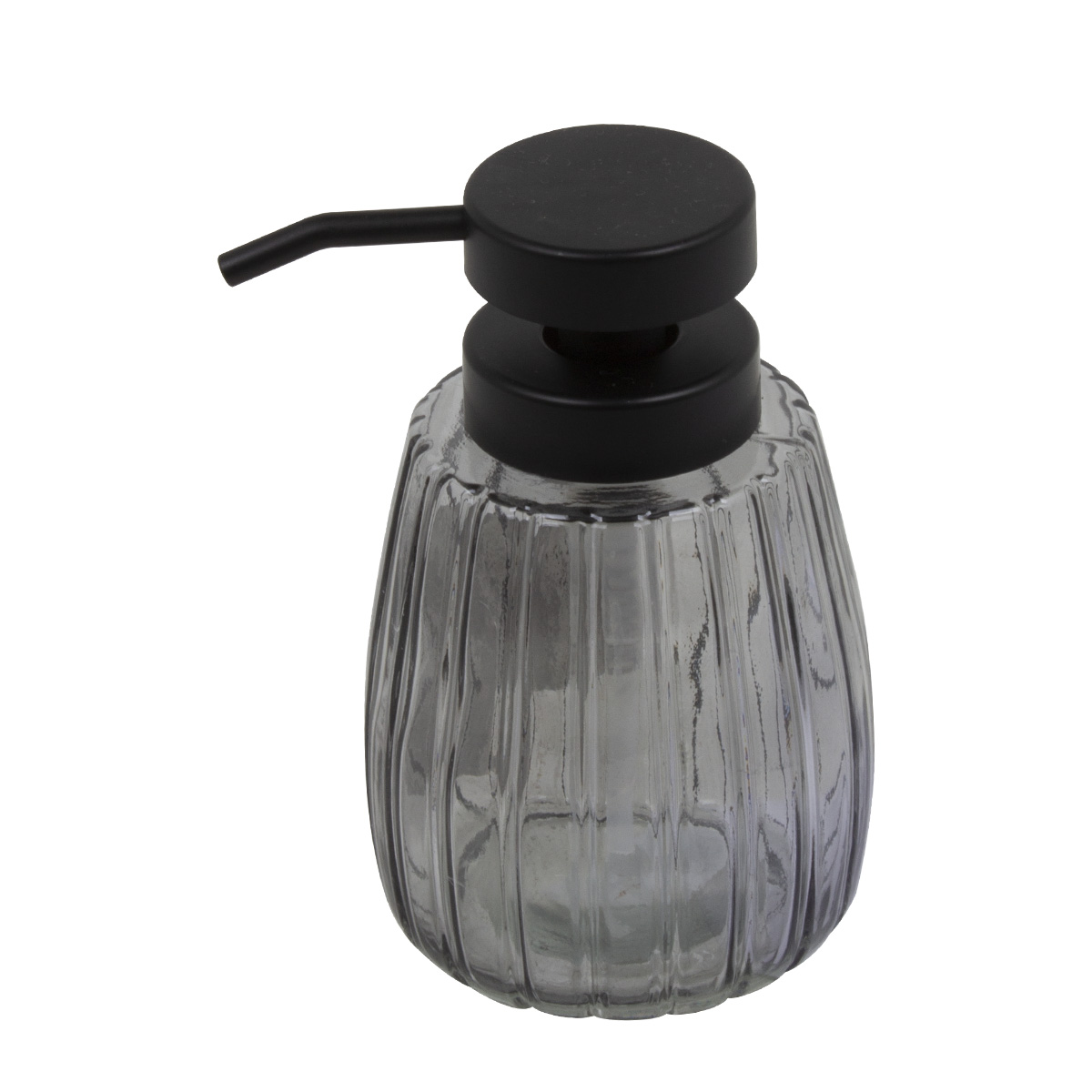 Дозатор для жидкого мыла Bathlux Smoke gray стекло 73432
