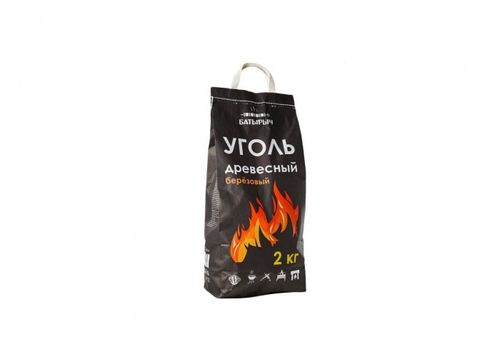 Уголь берёзовый Батырыч 2 кг