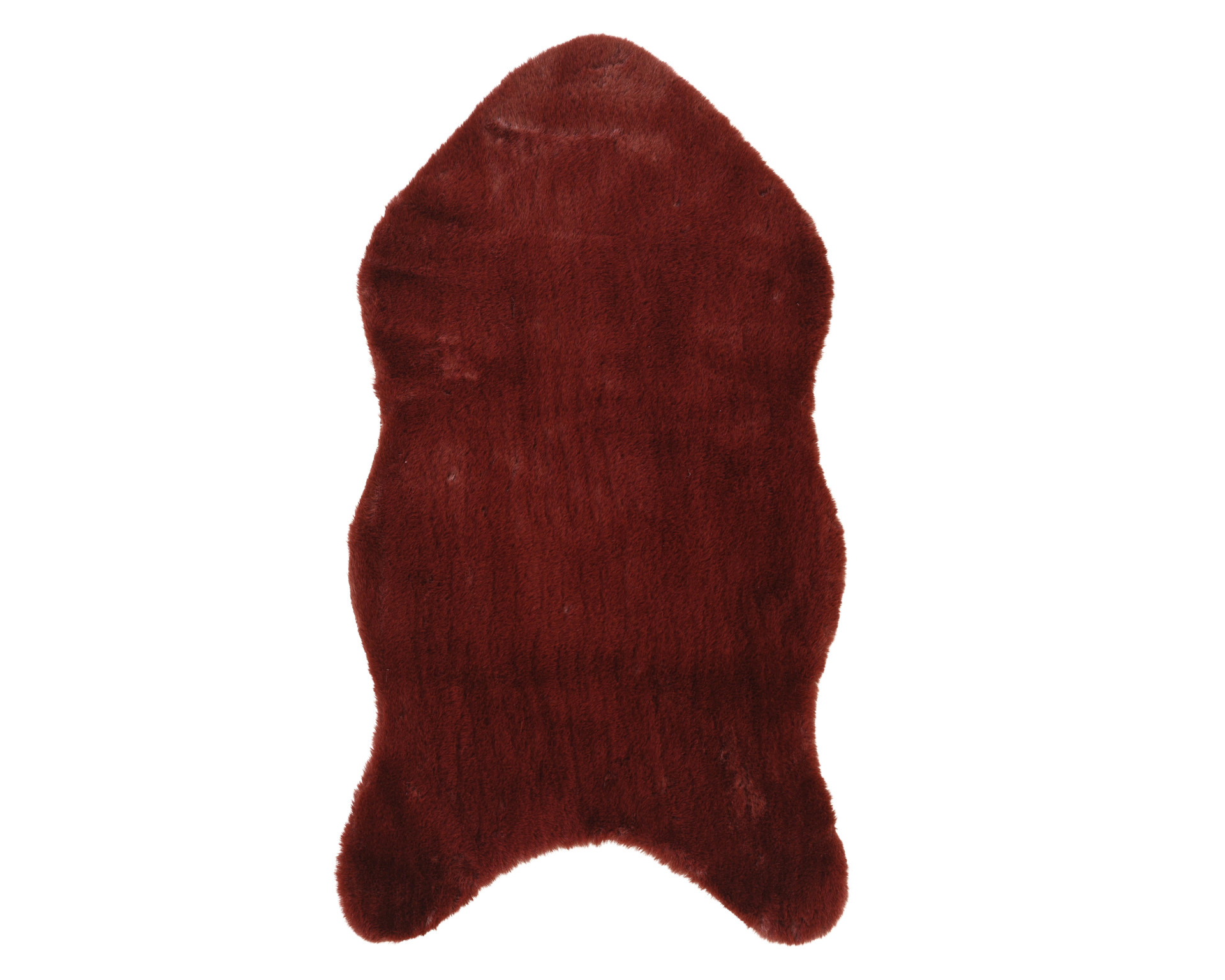 Шкура декоративная 90х50 см maroon 440319 Kmg
