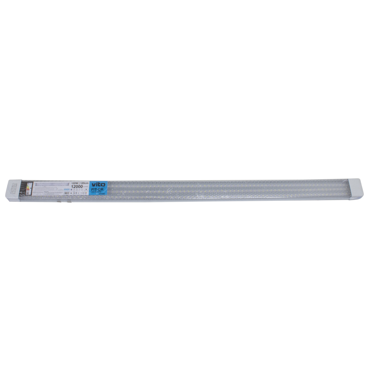 Светильник светодиодный VT/FIT-CR/120W/6500K/120CM/CBOX/CRYSTAL-CVR/LED FIXT.