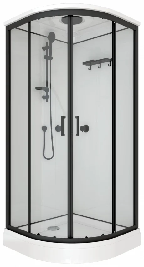 Душевая кабина Triton Прайм-Блэк М3 90*90А (3 места)