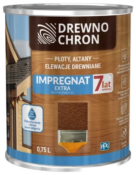 Пропитка Impregnat Extra Powłokotwórczy дуб темный 0,75л