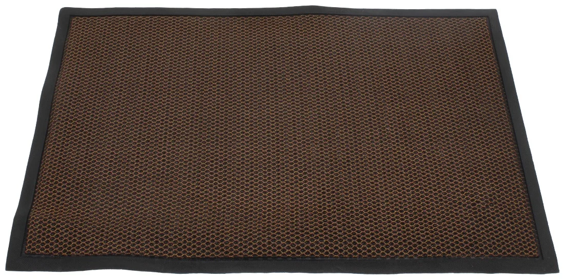 Коврик (желтый) прорезиненный придеверный 40*60cm, PRC
