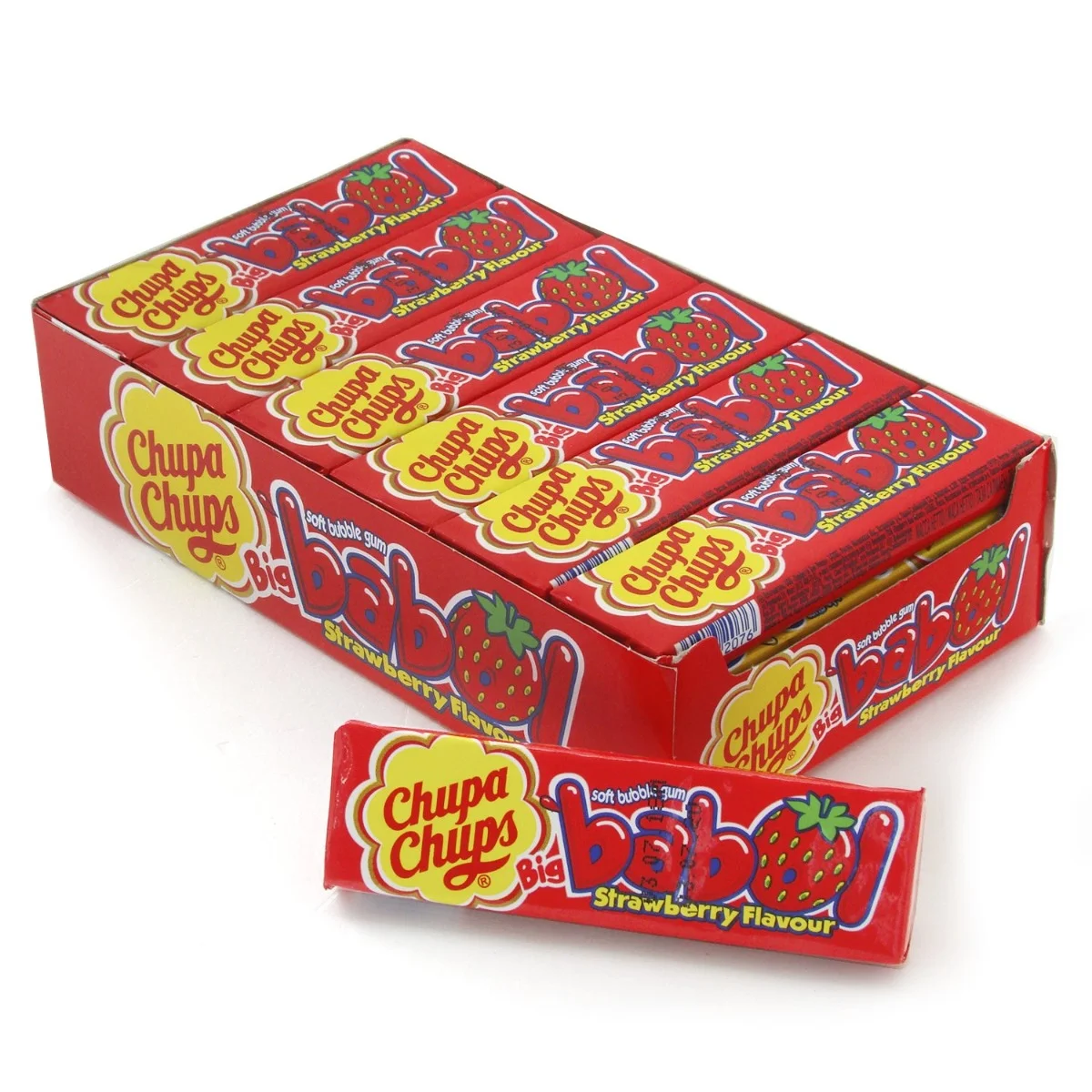 Жевательная резинка Chupa Chups Клубника 21г