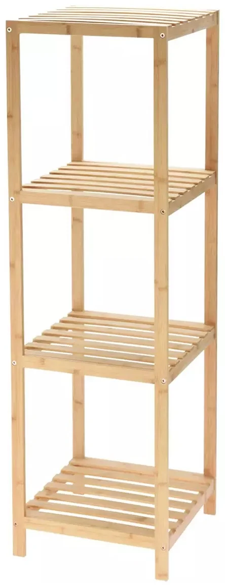 Стеллаж бамбуковый 4 полки 34х33х110 см KR8000090 К