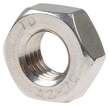 Гайка М10 шестигр., нерж.сталь (А2), DIN 934 (10 шт в зип-локе) STARFIX