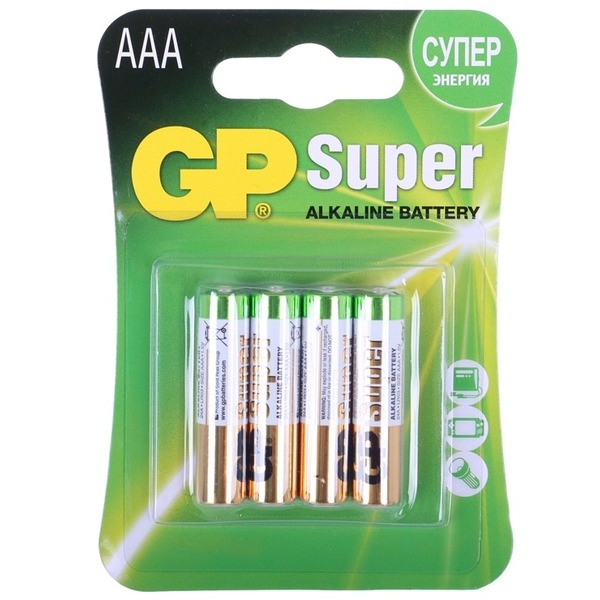Batarea GP 24A-CR4 LR03 (4 шт)