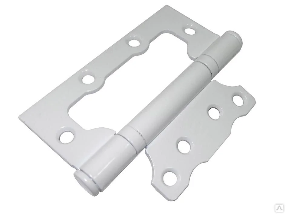 Навес дверной бабочка белый FH-100-WP flush hinge