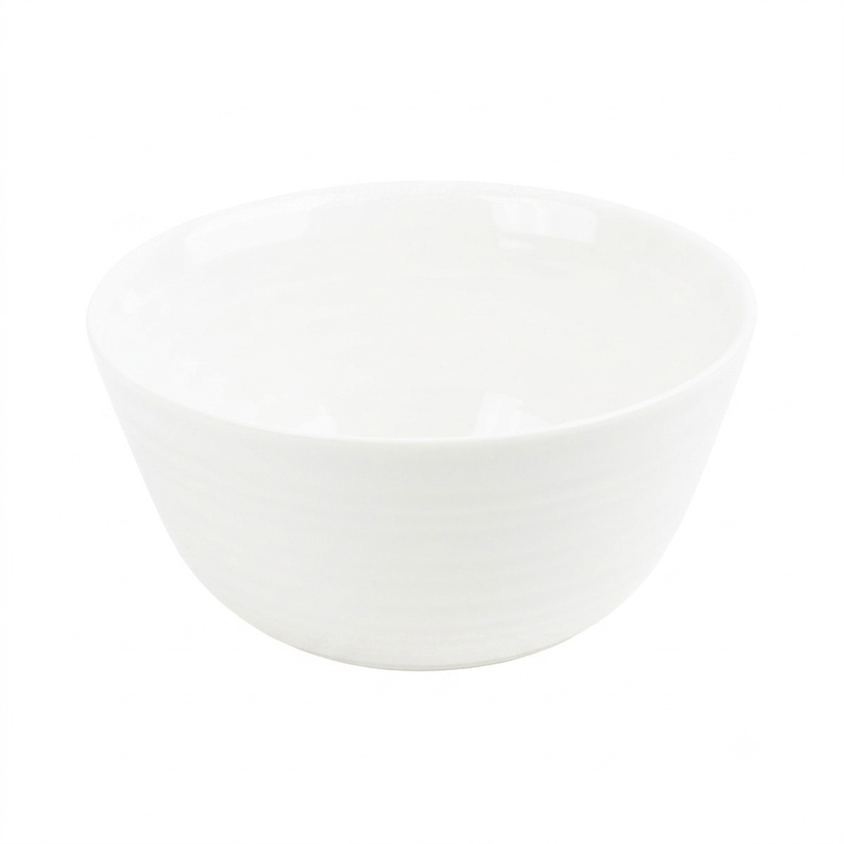 Салатник DH Swirl 14х7 см белый керамика BW26-125-5