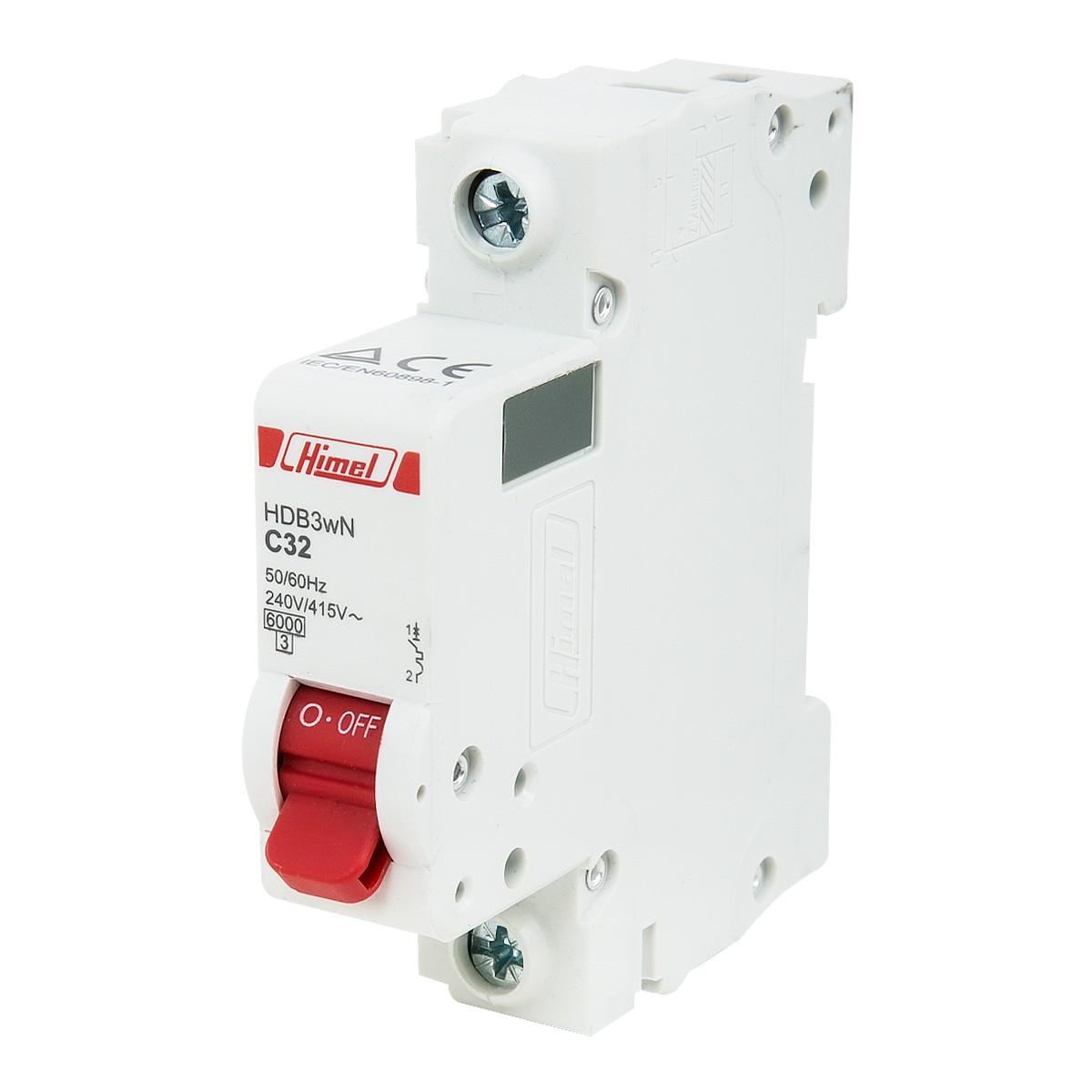 Авт выкл DZ47s 6kA 1p C 32A HIMEL 1C32