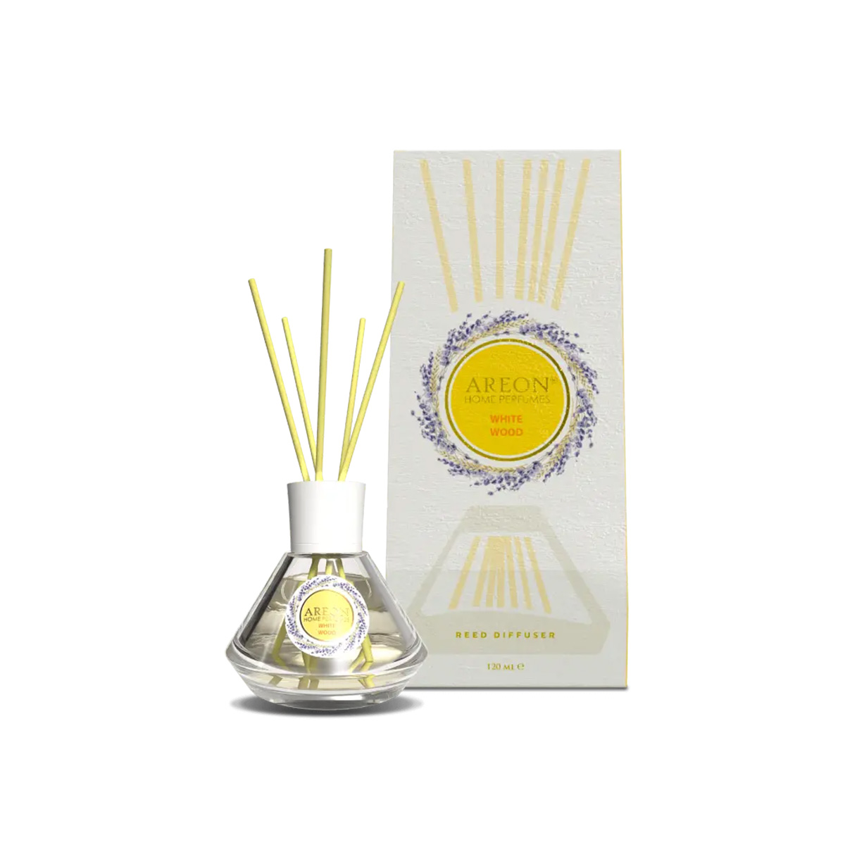 Аромадиффузор Areon Home Perfume 120 мл White Wood