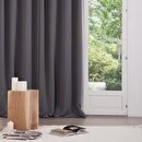Комплект портьерных штор Atmosphera блэкаут 135х240 см 2 шт темно-серый