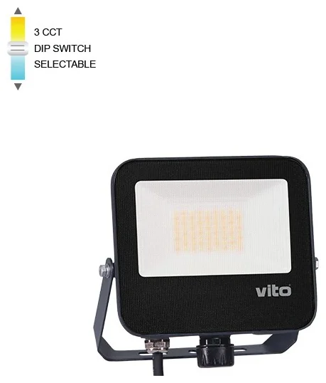 Прожектор светодиодный VT/DANUBE/30W/SMD/3CCT/IP66/LED FLOODLIGHT/3000K-4000K-6000K