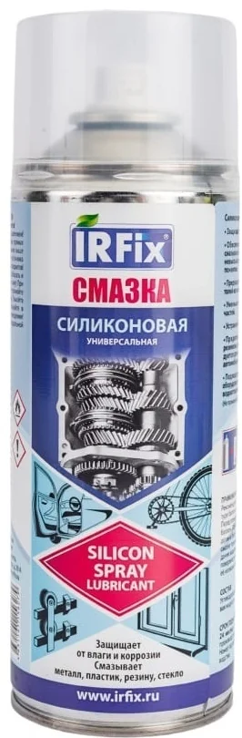 Смазка силиконовая универсальная IRFIX 400ml