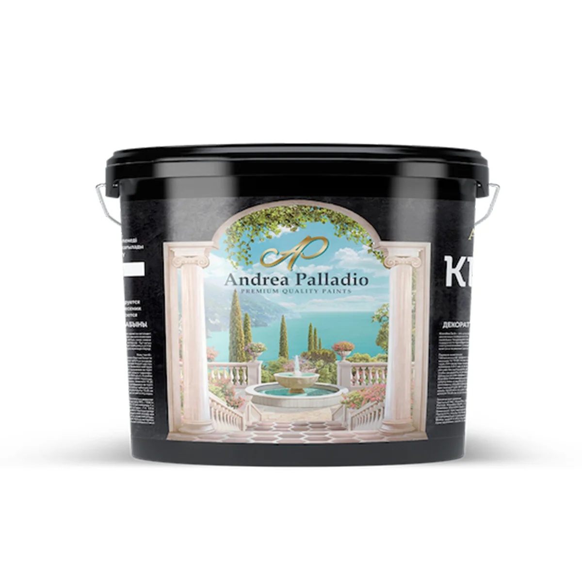 Декоративное покрытие с эффектом хлопьев Klondike Dark 2.5кг
