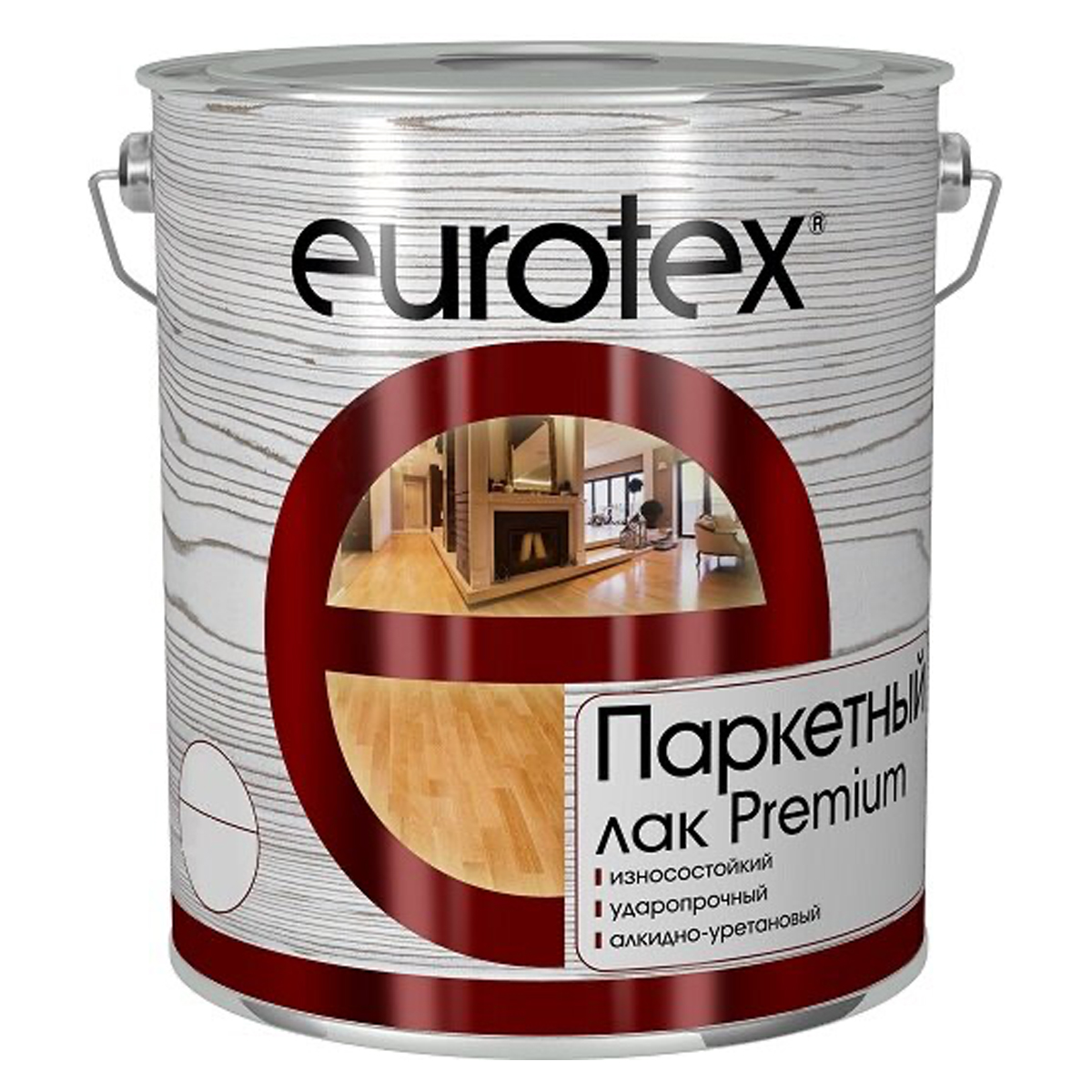 Лак Eurotex-Premium паркетный глянцевый  2,5л