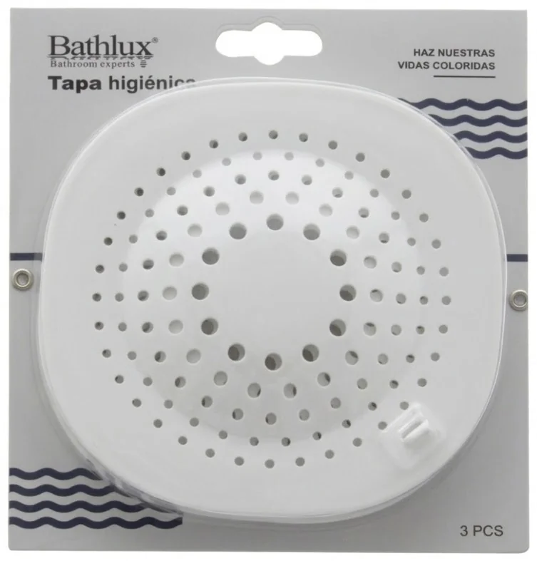 Сито для слива для ванной и раковины Bathlux 14х14 см 40513