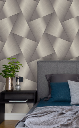Обои Euro Decor Halo 7342-23 (10,05*1,06)(6) винил горячего тиснения на флизелине