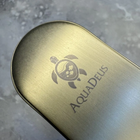 Смеситель д/р Aquadeus AD22 Gold-Satin