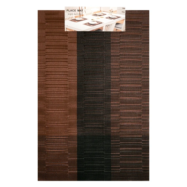 Мат сервировочный 30х45 см 3 цвета в ассортименте винил 1079 PRC