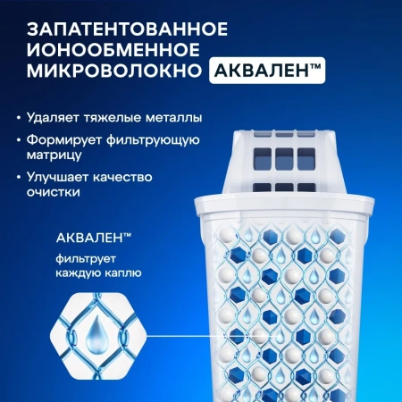 Водоочиститель Кувшин Аквафор  Прованс А5 модель Р140А5FM (белый) арт.519168
