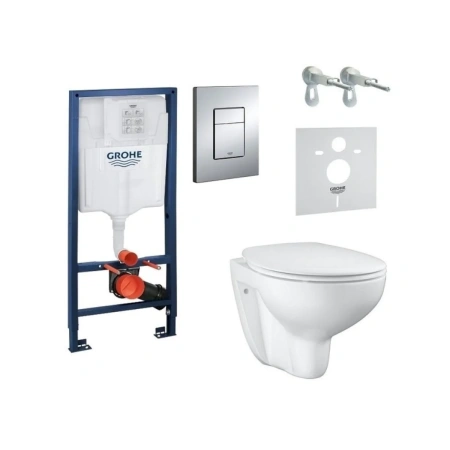 Набор GROHE DIY Solido 4 в 1 кнопка Skate Cosmopolitan, 39586000