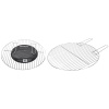 Решетка для барбекю BBQ круглая 47 см C83500030 К