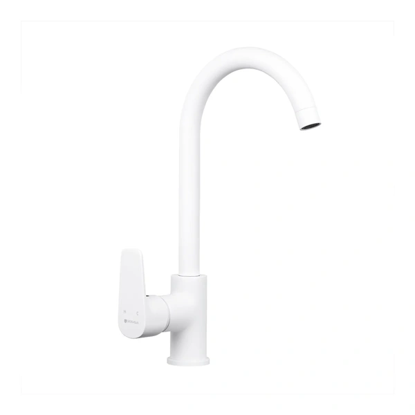 Смеситель д/кухни с вытяж.изливом GROSS AQUA 3140609MW Extra