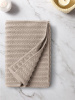 Полотенце Verossa махровое 50х90 см Pique texture Цвет Кофе