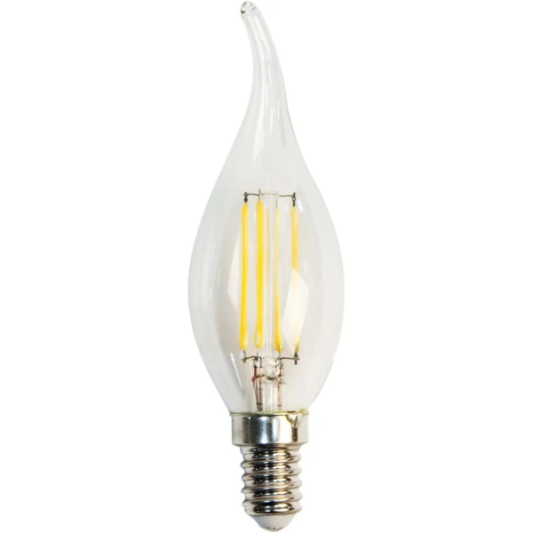 Лампа Gauss LED Filament Свеча на ветру 9W E14 710lm 4100K  104801209