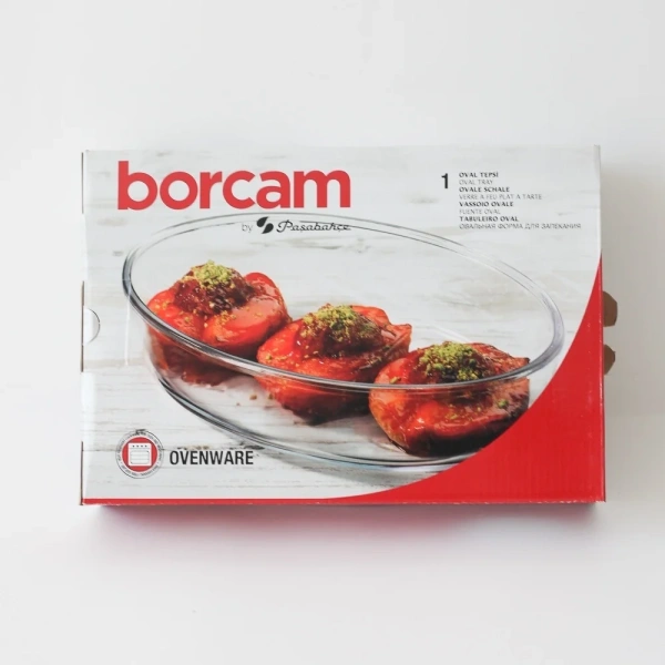 Форма для запекания Borcam овал 1,55л 18х26см 59084