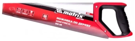 Ножовка по дереву,400 мм,зуб 2D,каленый крупный зуб 5-6 TPI,двухкомп.рук-ка// Matrix
