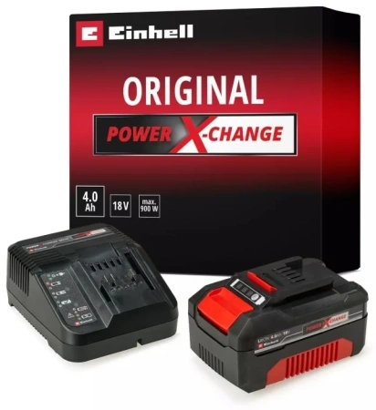 Зарядное устройство в комплекте Einhell 18V 4,0Ah ( АКЦИЯ)