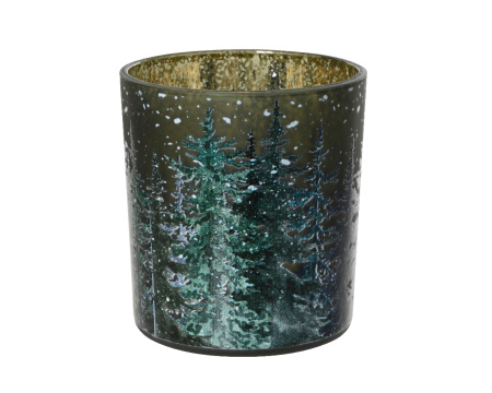 Подсвечник Decoris Елочки 7,3х8 см 708140 Kmg
