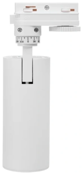 Светильник трековый WOLTA WTL-GU10/01W IP20 под лампу GU10 Белый BASIC D60x136x140