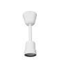 Патрон белый VT/E27/WITH ROSETTE&TERMINAL/WHT/PLS LAMPHOLDER