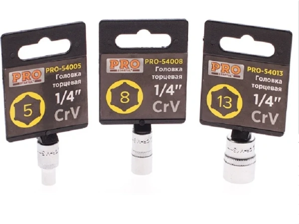 Головка 1/4" 8мм 6гр. PRO STARTUL (PRO-54008)
