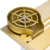 Мойка врезная 750х450х225 в комплекте смеситель водопад Q-LINE GOLD