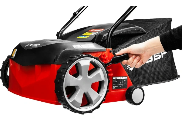 Скарификатор - аэратор электрический, ЗУБР ЗСЭ-32-1000, 2 в 1, ш/с 320 мм, высота аэрации -9:+13 мм,
