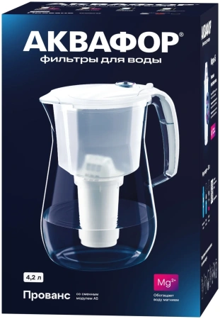 Водоочиститель Кувшин Аквафор  Прованс А5 модель Р140А5FM (белый) арт.519168