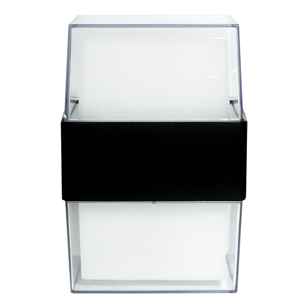 Светильник настенный  LED DF222 10Вт.3000К черный 100*90 мм