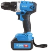 Дрель-шуруповерт аккумуляторный BULL SR 1802 в чем. БЕСЩЕТ., 18 В, 80 Н*м, 2*4 А*ч акб, БЗП(мет.) 13