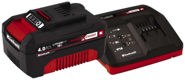 Зарядное устройство в комплекте Einhell 18V 4,0Ah PXC Starter Kit 1 (4512042)