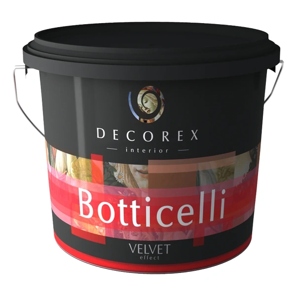 Декоративная штукатурка Decorex Botticelli NEW, 1 кг, база silver