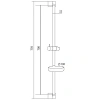Стойка Gross Aqua для душа Loft GA298