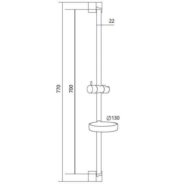 Стойка Gross Aqua для душа Loft GA298