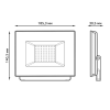 Прожектор Gauss LED Elementary 50W 4500lm IP65 6500K 200-240V черный 613100350 P PROMO