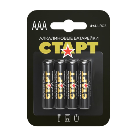 Эл пит. СТАРТ 24 LR03-BL8 N блистер 8 шт.