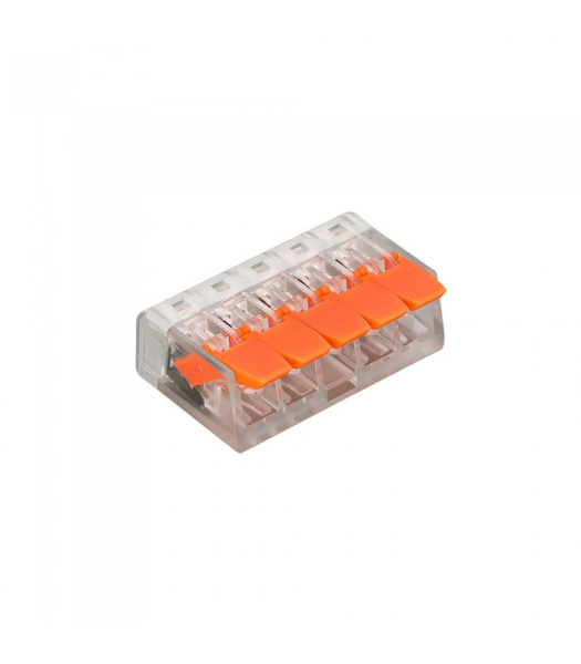 Клемма соединительная VT/LOCKY 5/5PCS-BAG/PLASTIC TERMINAL BLOCK